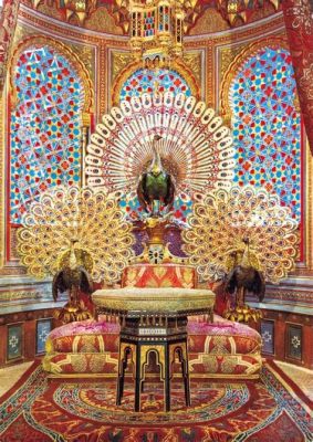  The Peacock Throne - A Tapestry Woven with Gold and Majesty